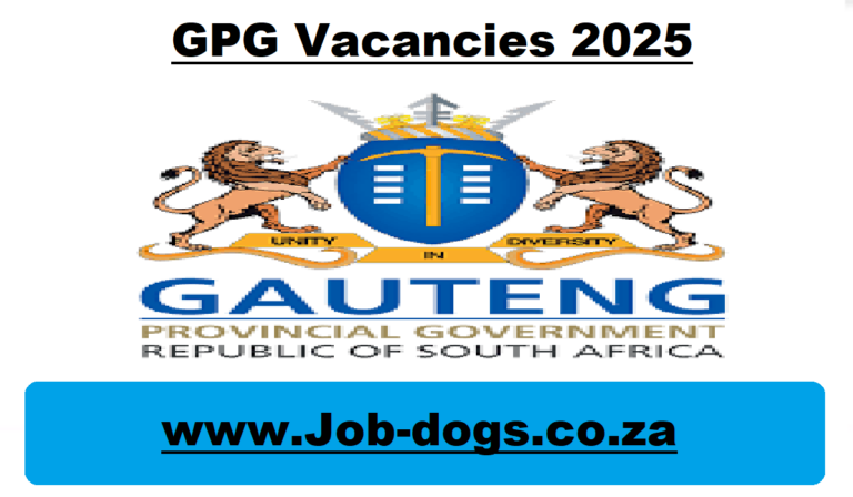GPG Vacancies 2025