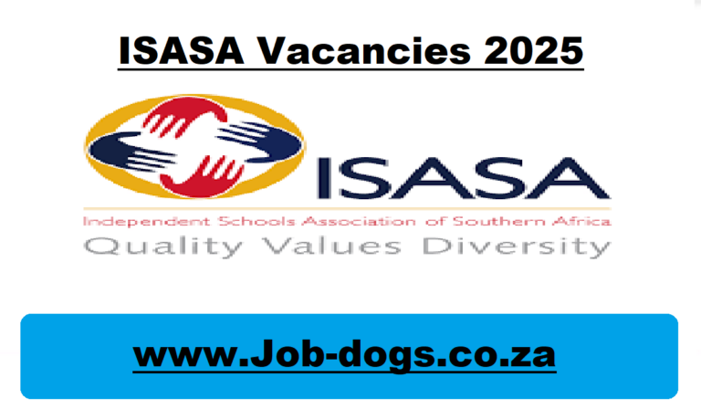 ISASA Vacancies 2025