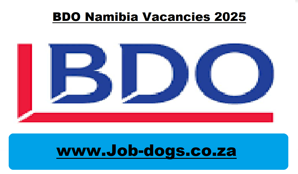 BDO Namibia Vacancies 2025