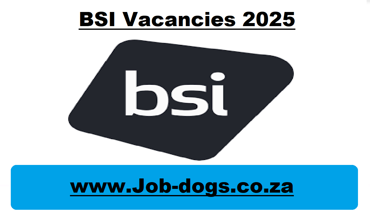 BSI Vacancies 2025