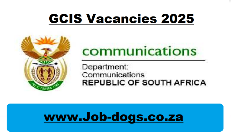 GCIS Vacancies 2025