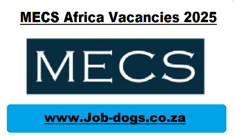 MECS Africa Vacancies 2025