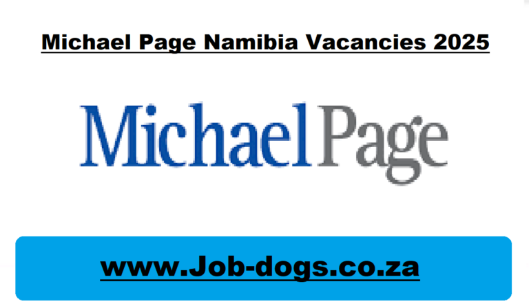Michael Page Namibia Vacancies 2025