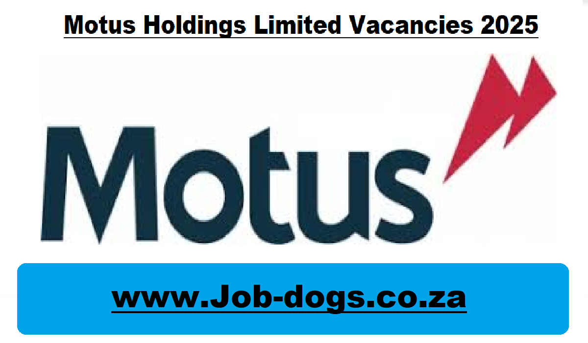 Motus Holdings Limited Vacancies 2025