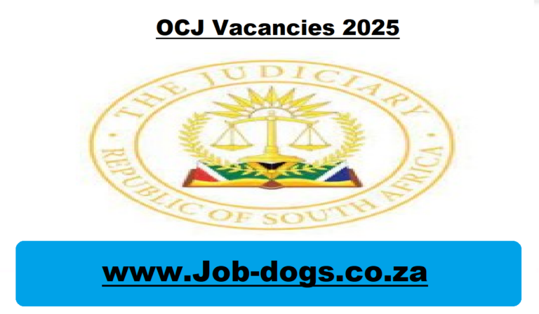 OCJ Vacancies 2025