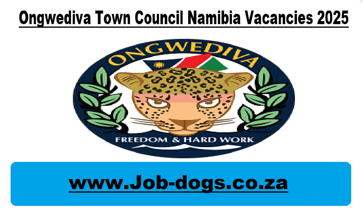 Ongwediva Town Council Namibia Vacancies 2025