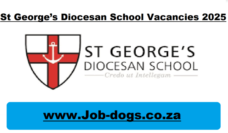St George’s Diocesan School Vacancies 2025