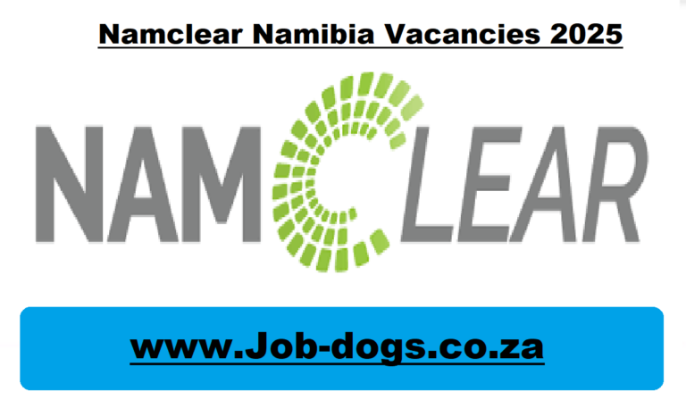Namclear Namibia Vacancies 2025