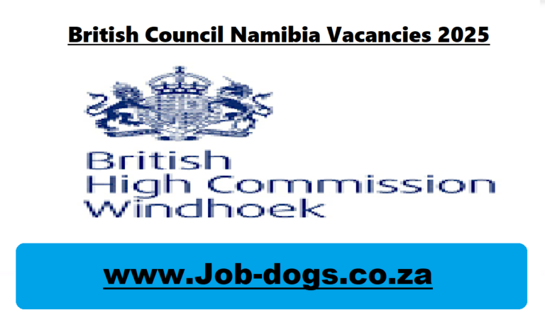 British Council Namibia Vacancies 2025