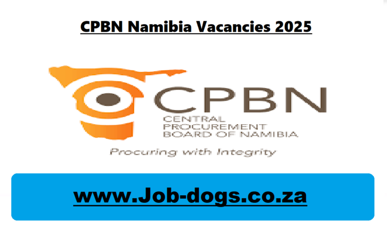 CPBN Namibia Vacancies 2025