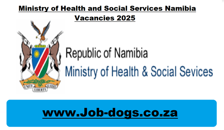Ministry of Health and Social Services Namibia Vacancies 2025