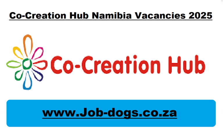 Co-Creation Hub Namibia Vacancies 2025