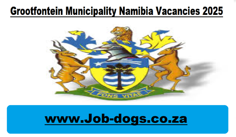 Grootfontein Municipality Namibia Vacancies 2025