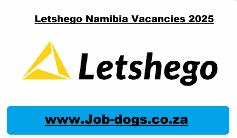 Letshego Namibia Vacancies 2025