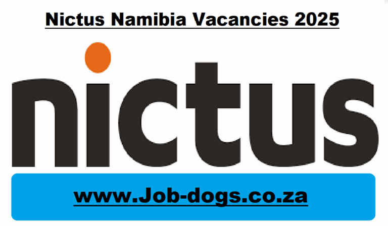 Nictus Namibia Vacancies 2025