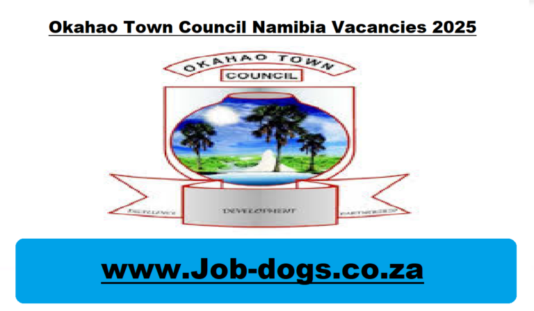 Okahao Town Council Namibia Vacancies 2025
