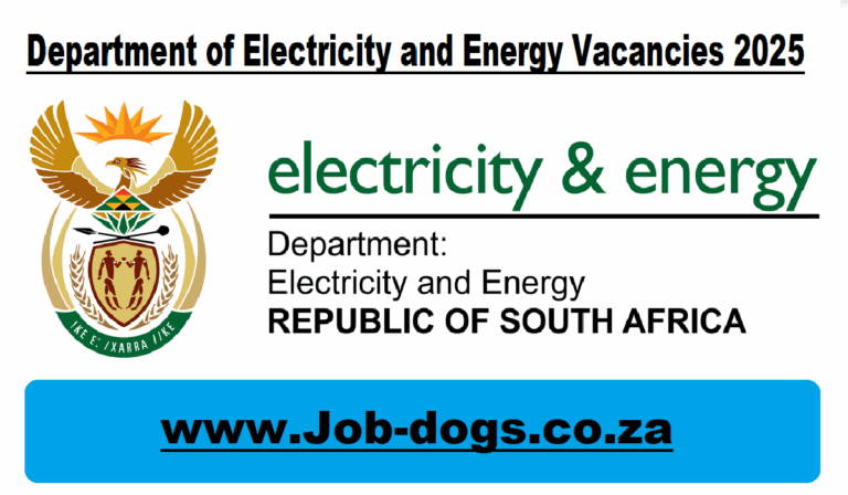 Department of Electricity and Energy Vacancies 2025