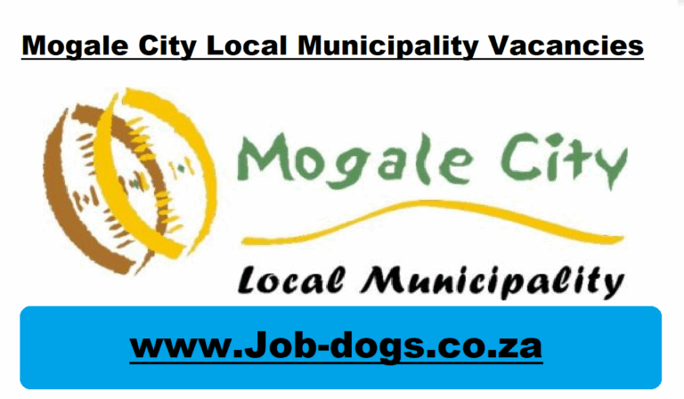 Mogale City Local Municipality Vacancies